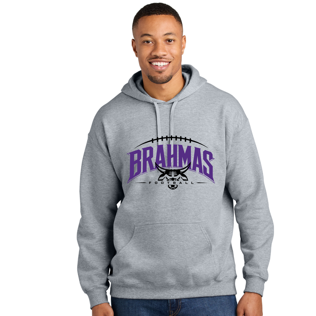 Brahmas Football D7 Unisex Hood Sweater