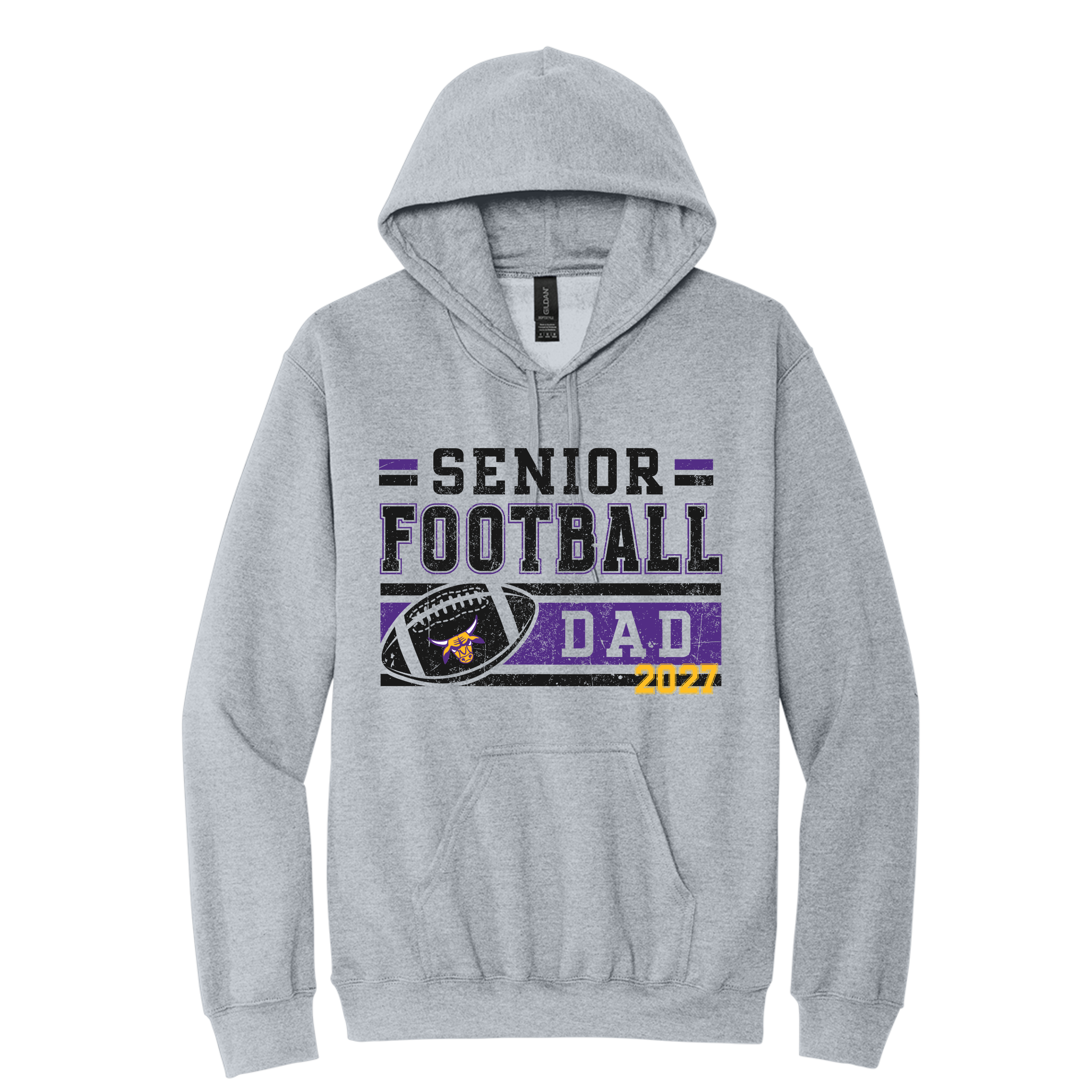 Senior  Football Dad  D9-1  Hood Sweater