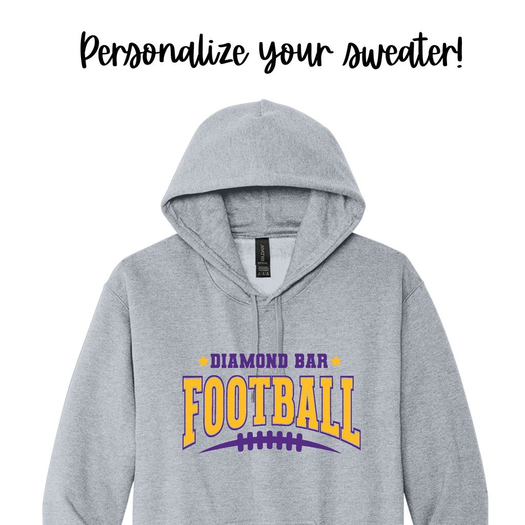 DB Football  D1 Unisex Hood Sweater