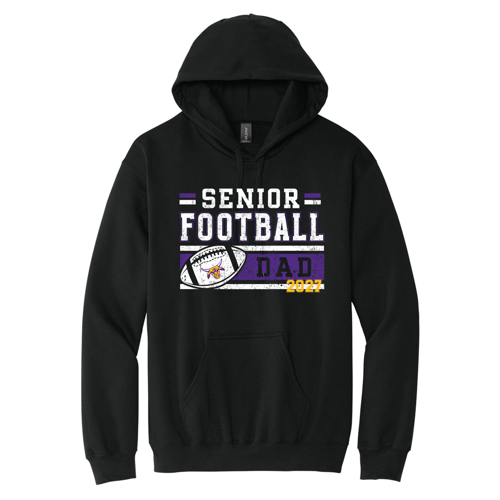 Senior  Football Dad  D9-1  Hood Sweater