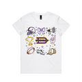 Outline D Design 6 Women's Tee