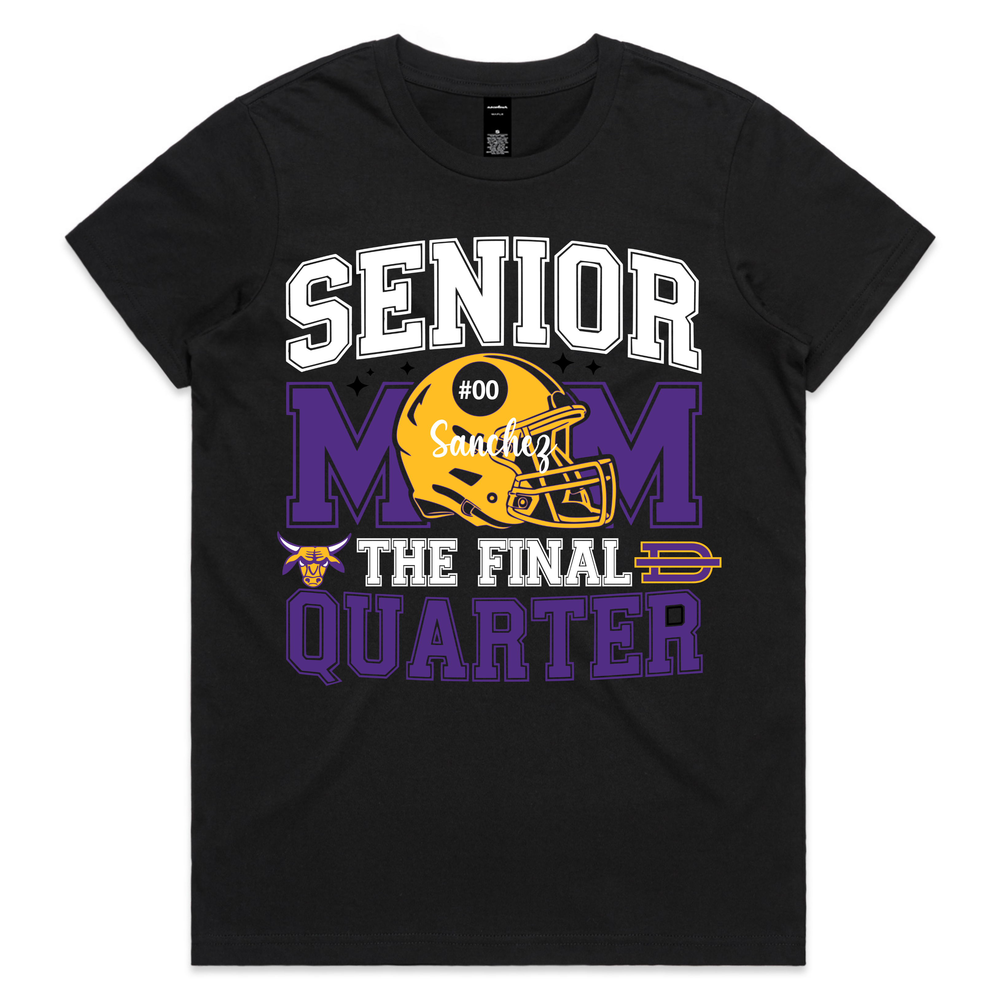 Senior Mom Final Quarter Tee