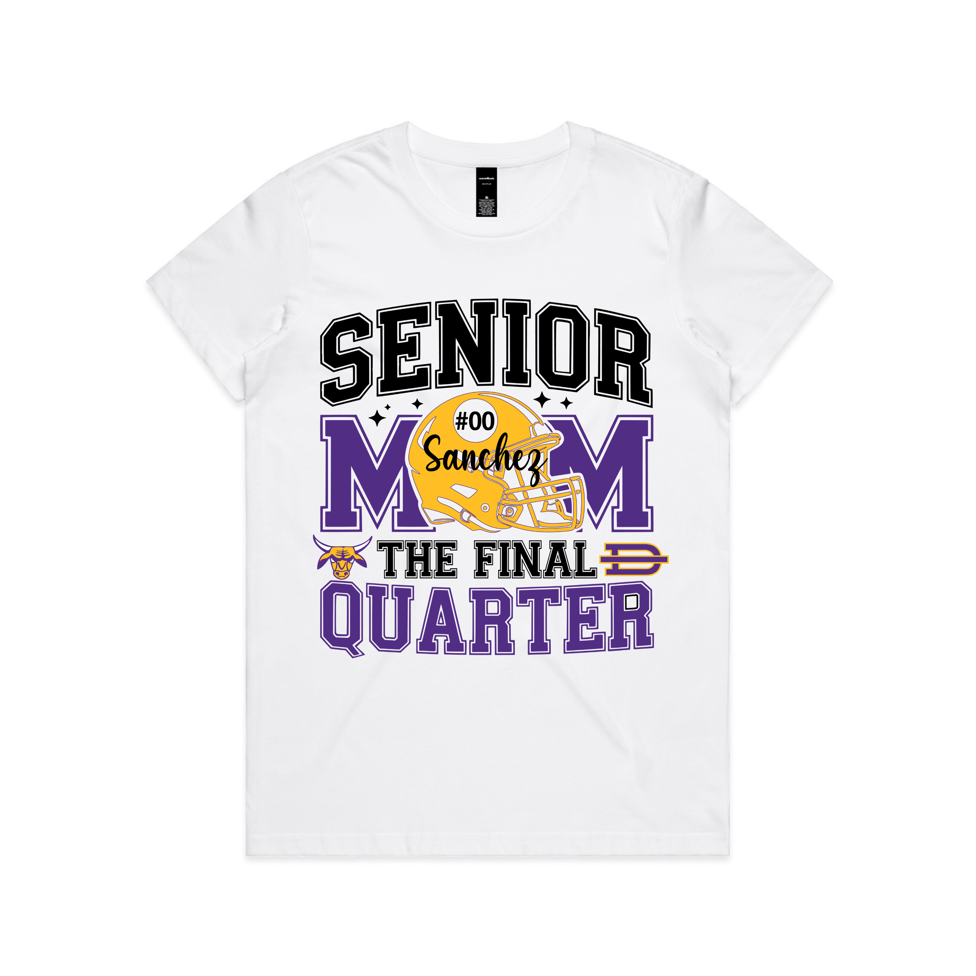 Senior Mom Final Quarter Tee