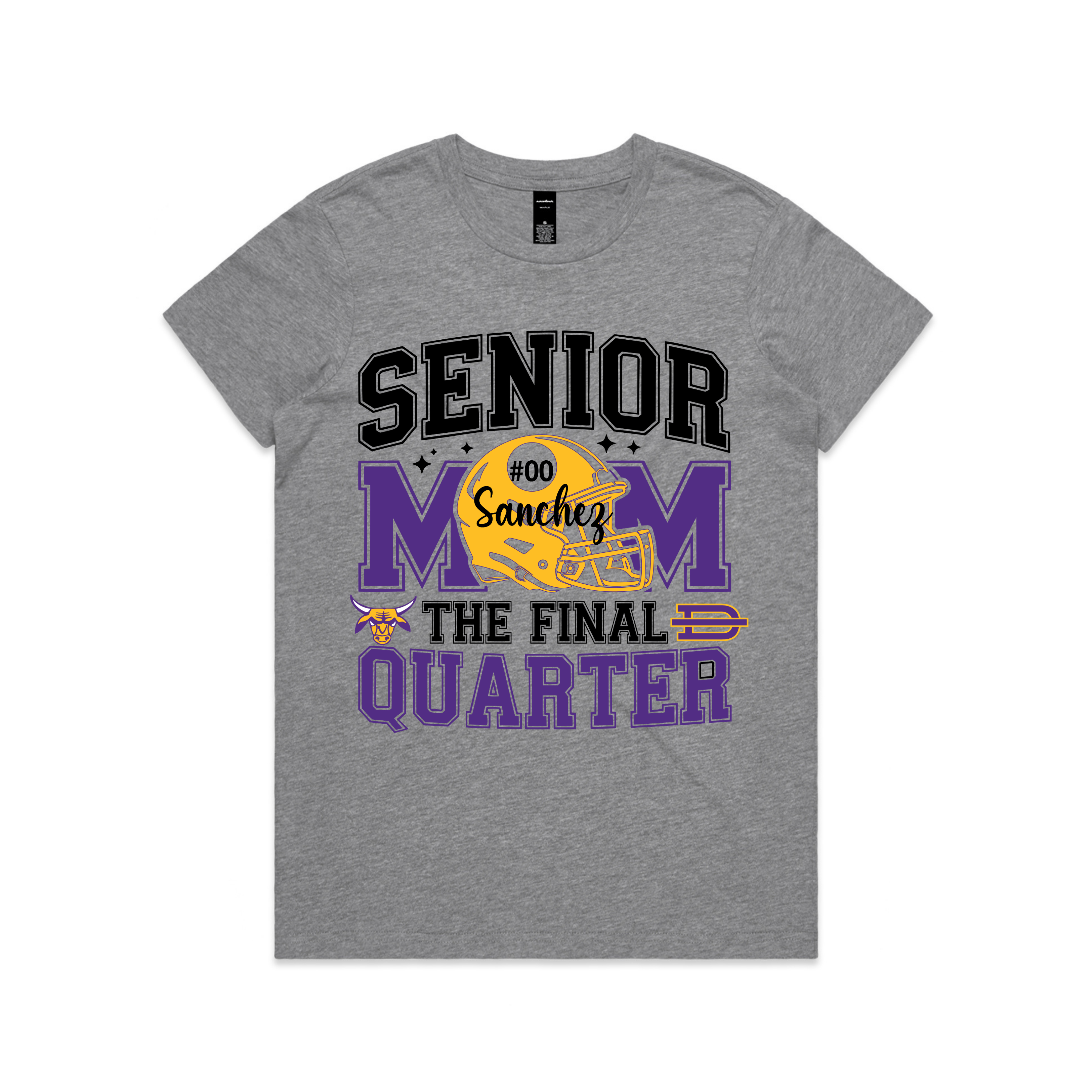Senior Mom Final Quarter Tee