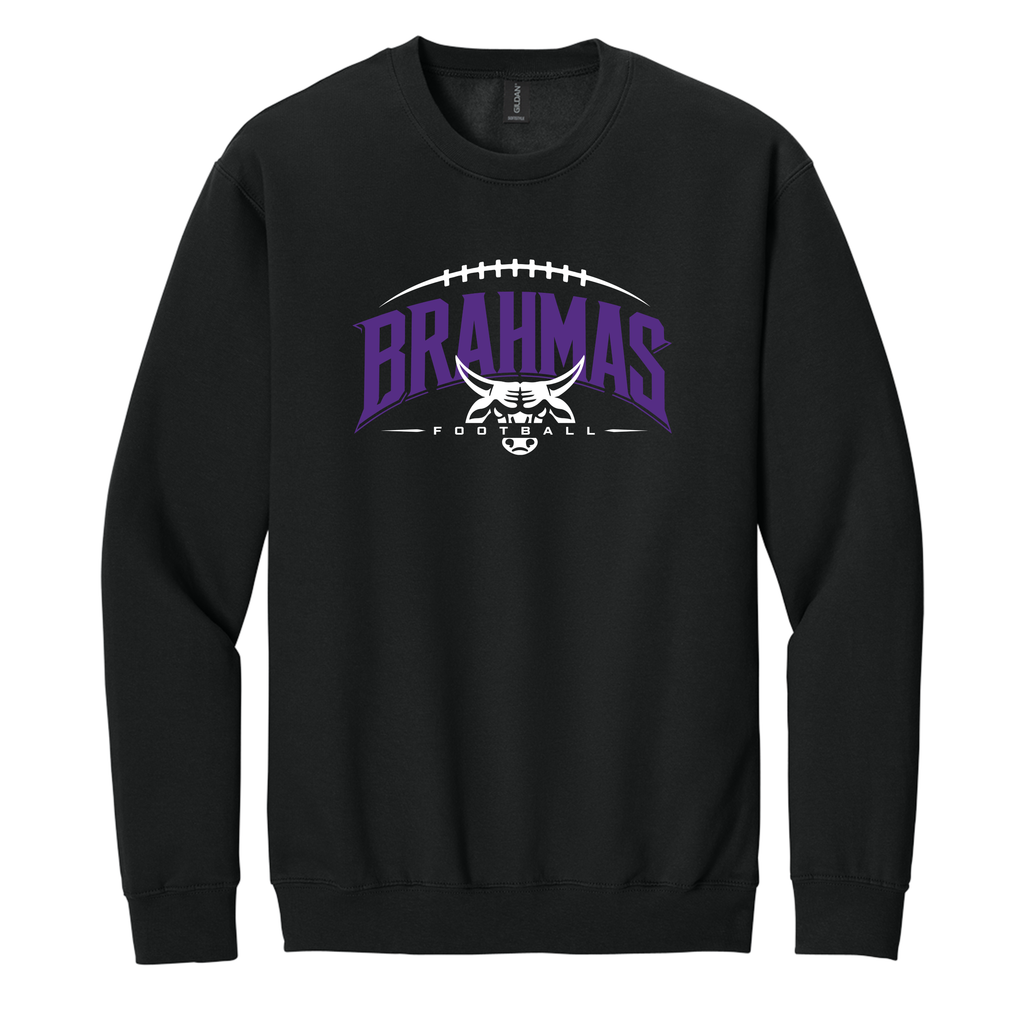 Brahmas Football D7 Crewneck Unisex Sweater