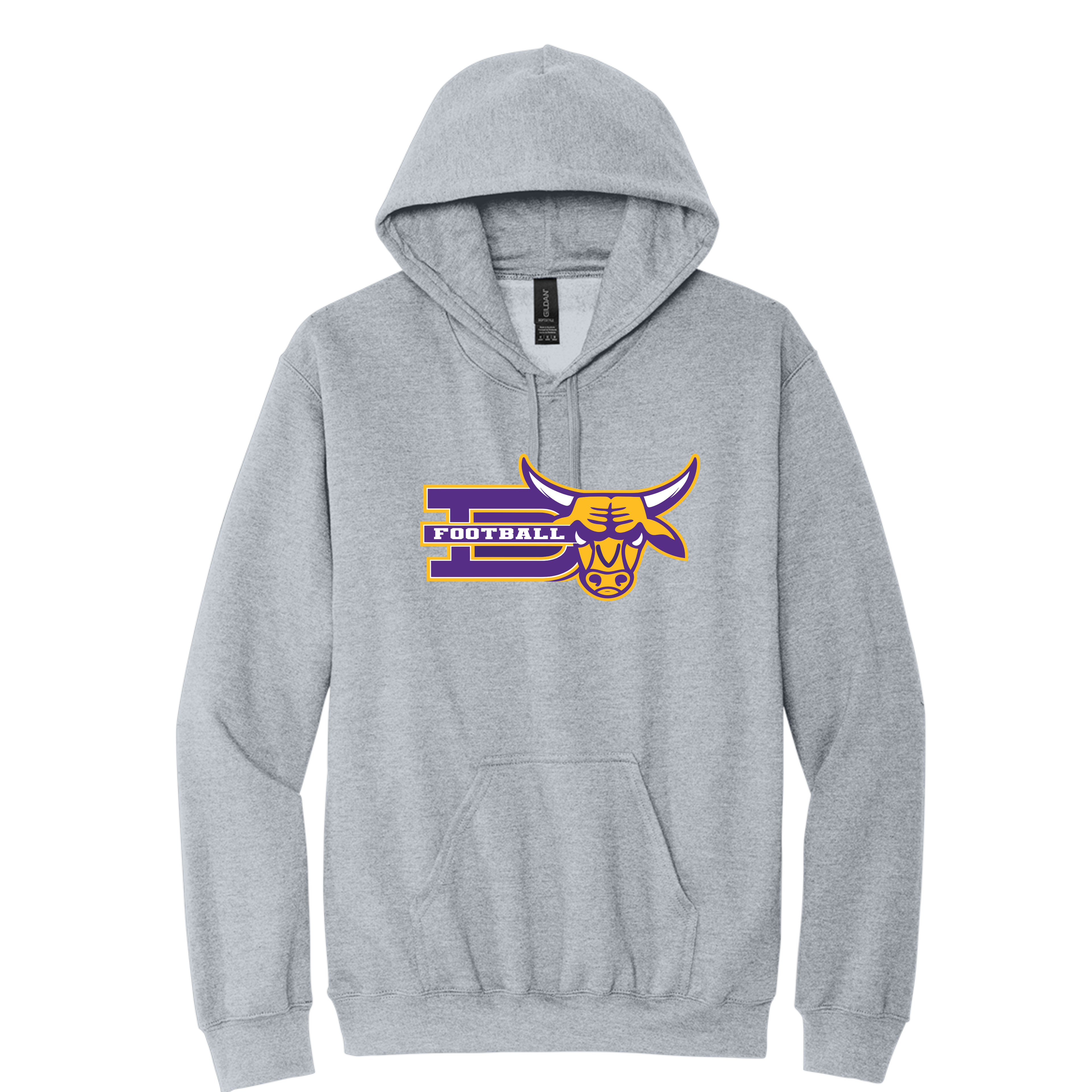 D Brahma Logo Unisex Hood Sweater