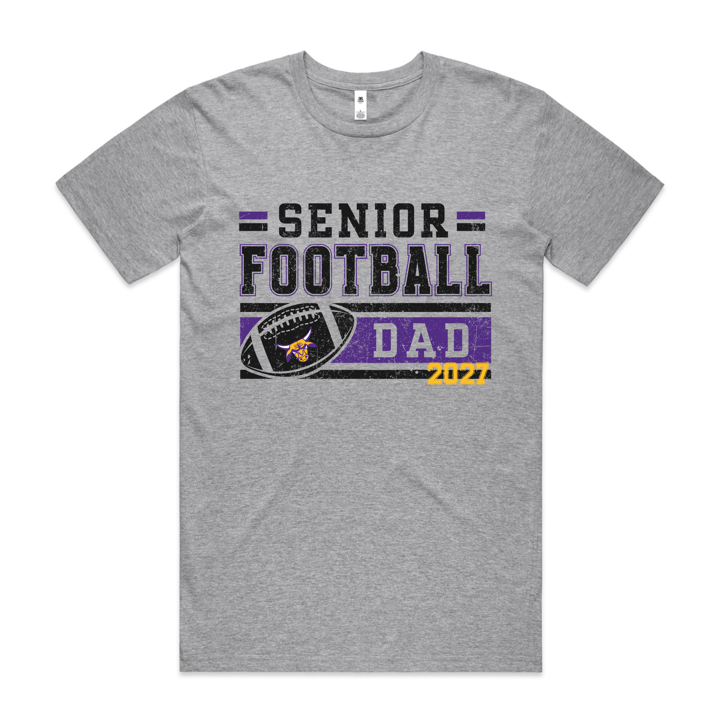 Senior Football Dad D9-1 Men's Tee