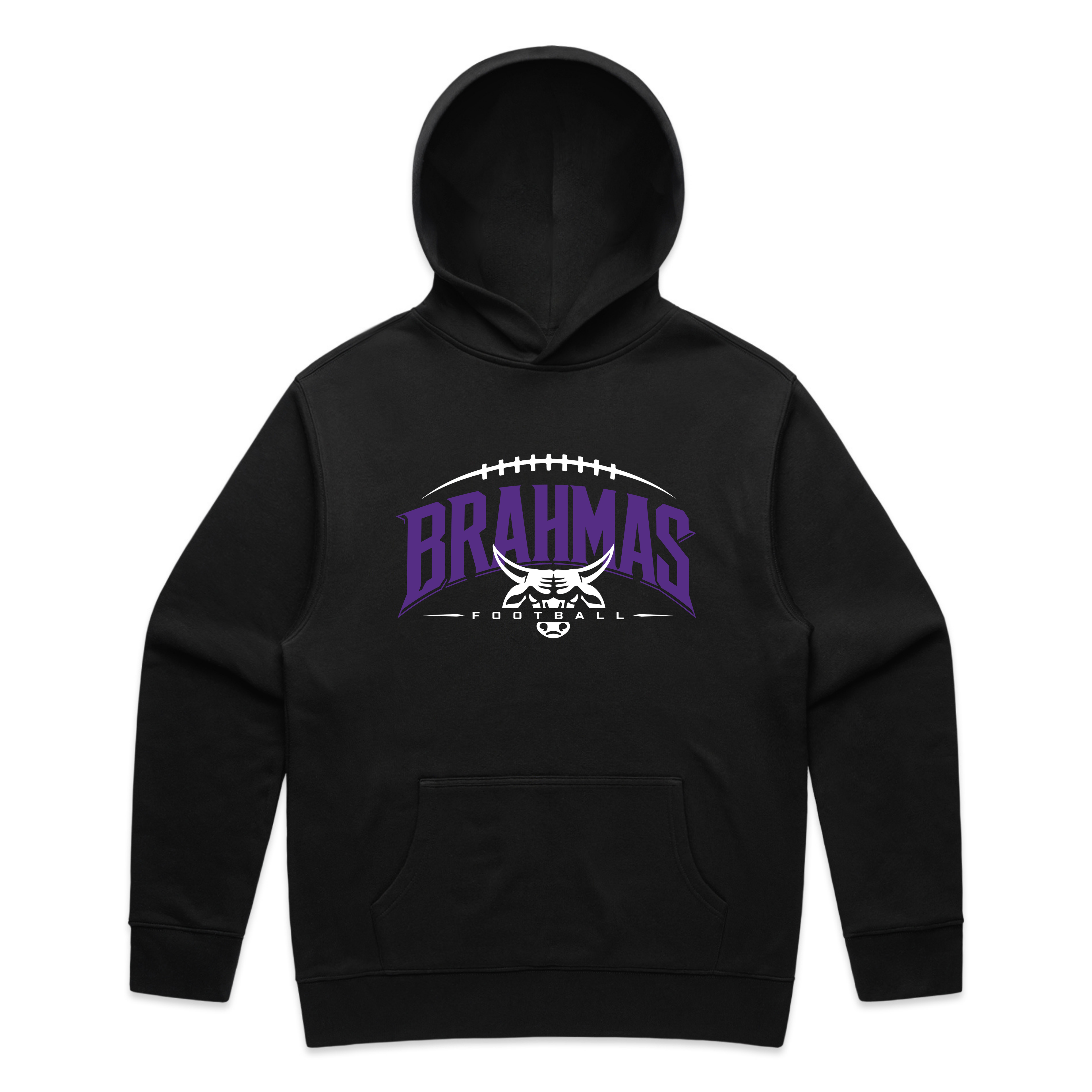Brahmas Football D7 Unisex Hood Sweater