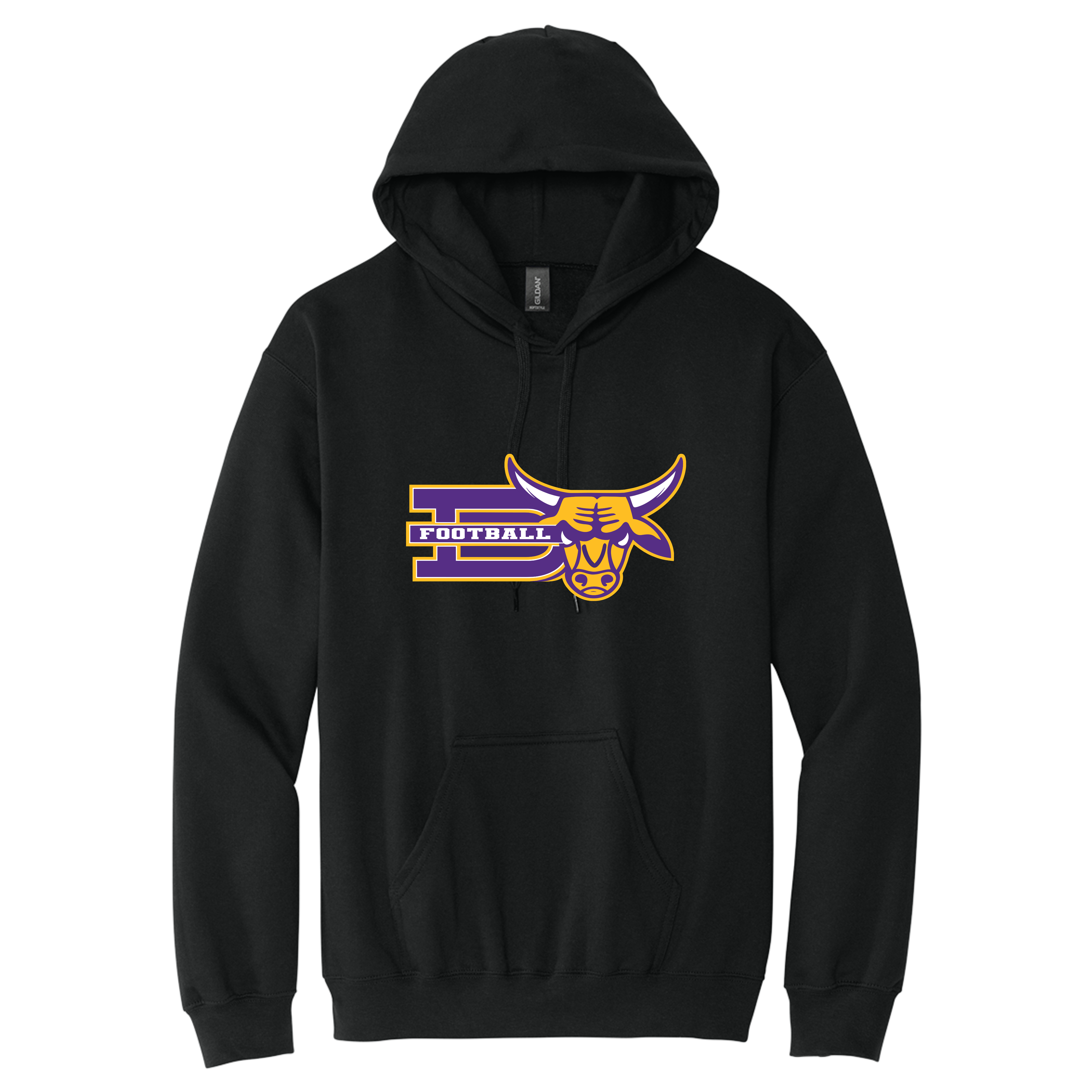 D Brahma Logo Unisex Hood Sweater