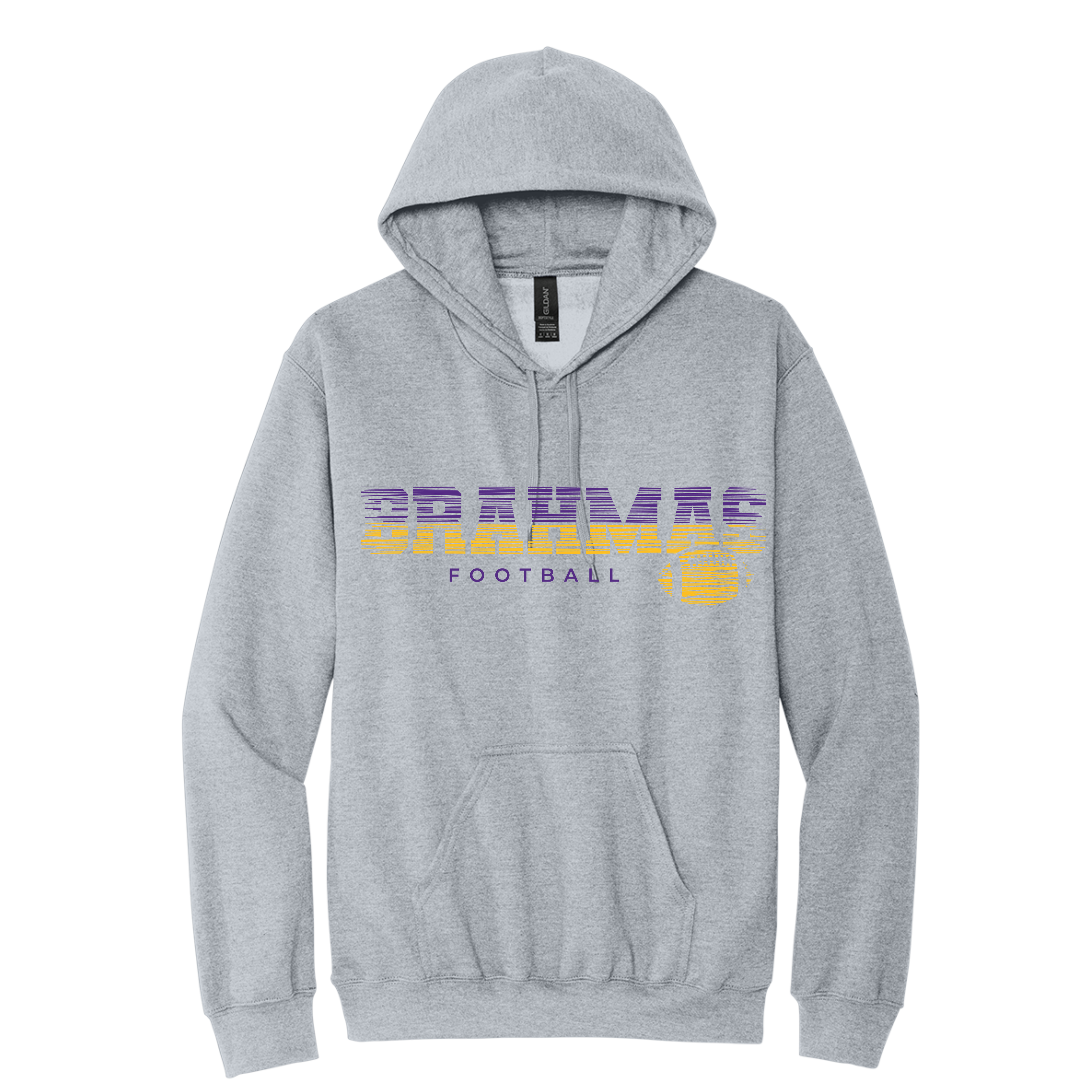 DB Football Lined D6 Unisex Hood Sweater