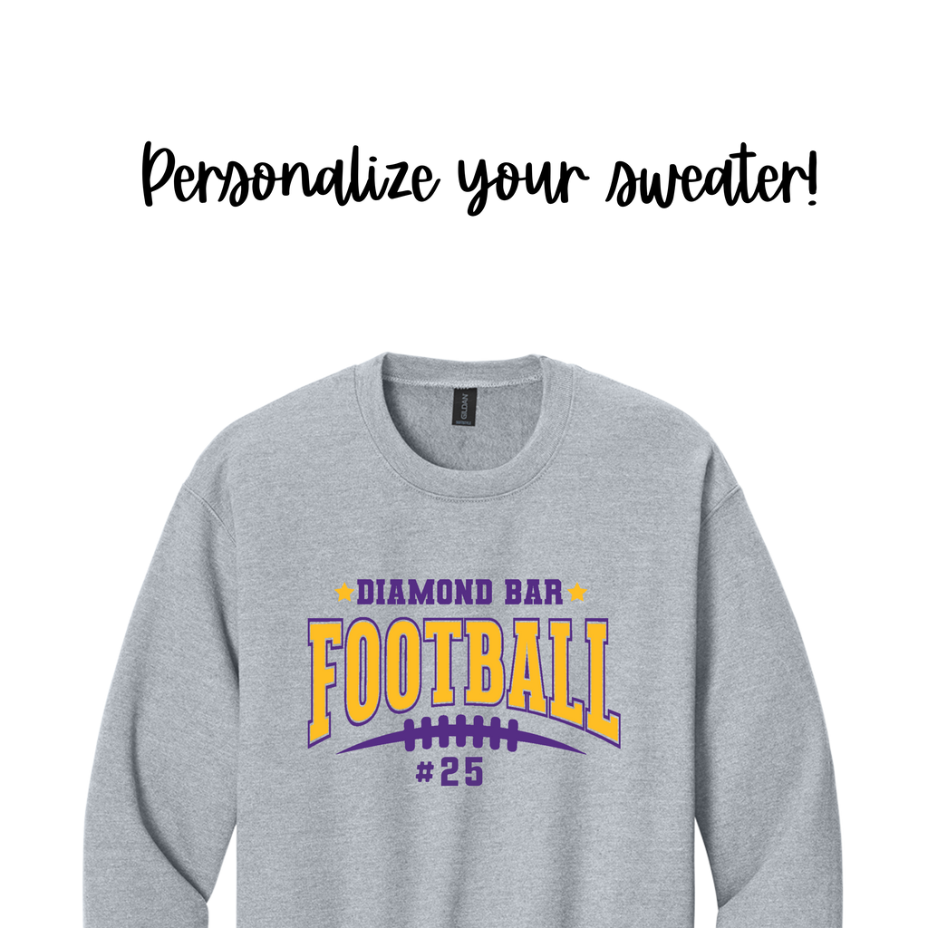 DB Football D1 Crewneck Unisex Sweater