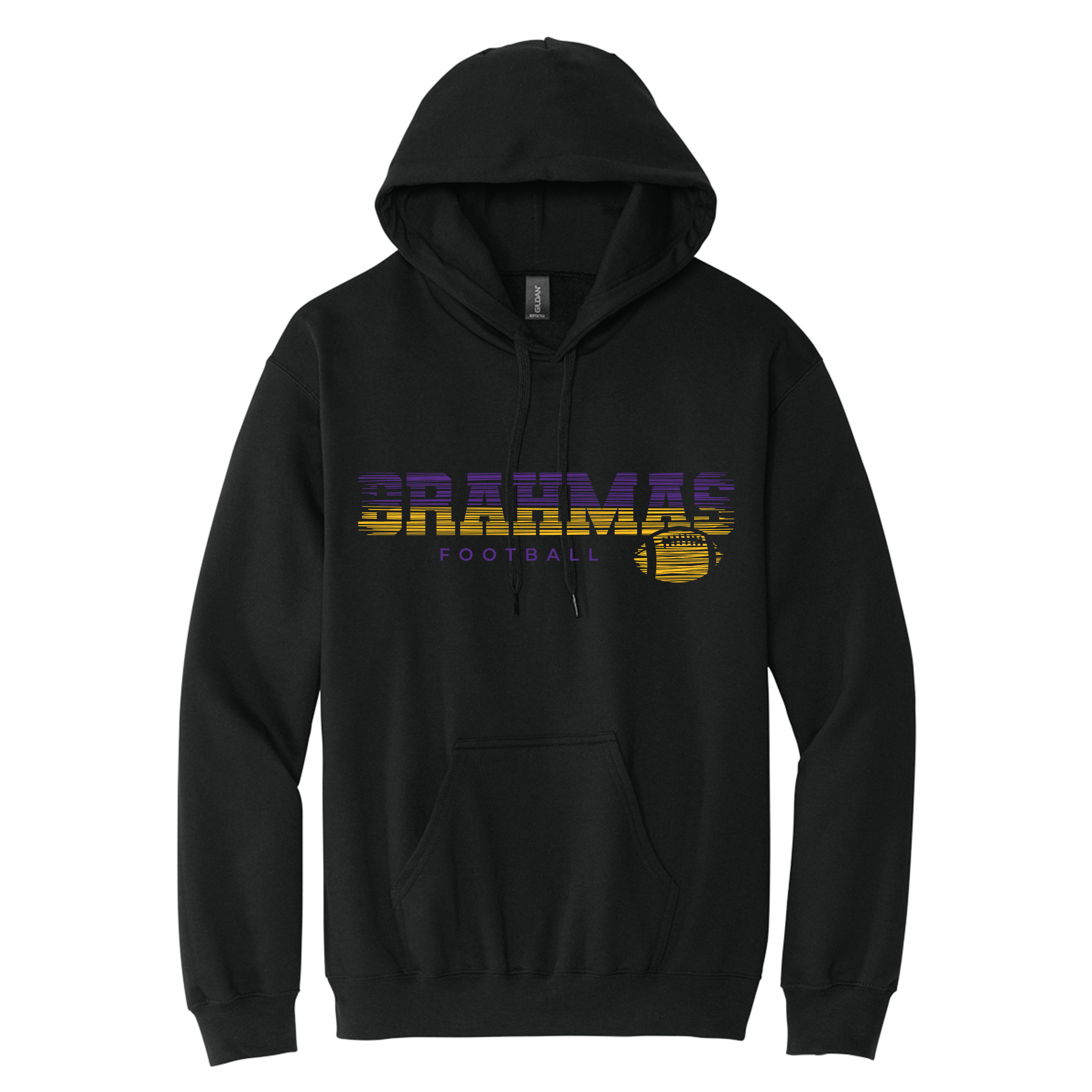 DB Football Lined D6 Unisex Hood Sweater