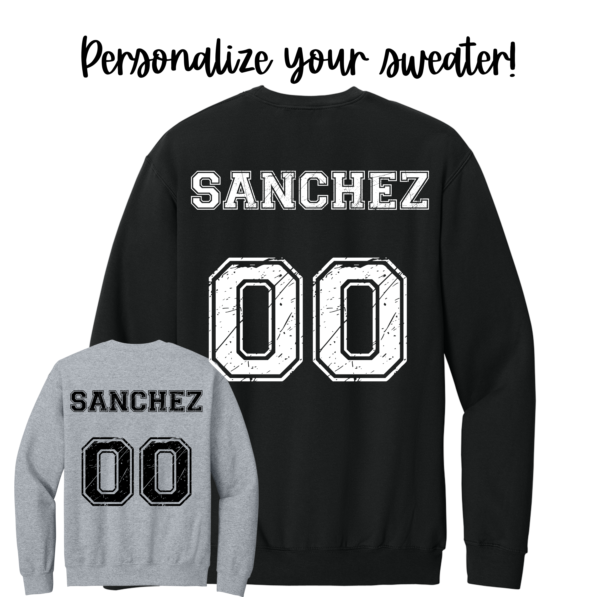 Senior Football Dad D9-1 Crewneck Sweater