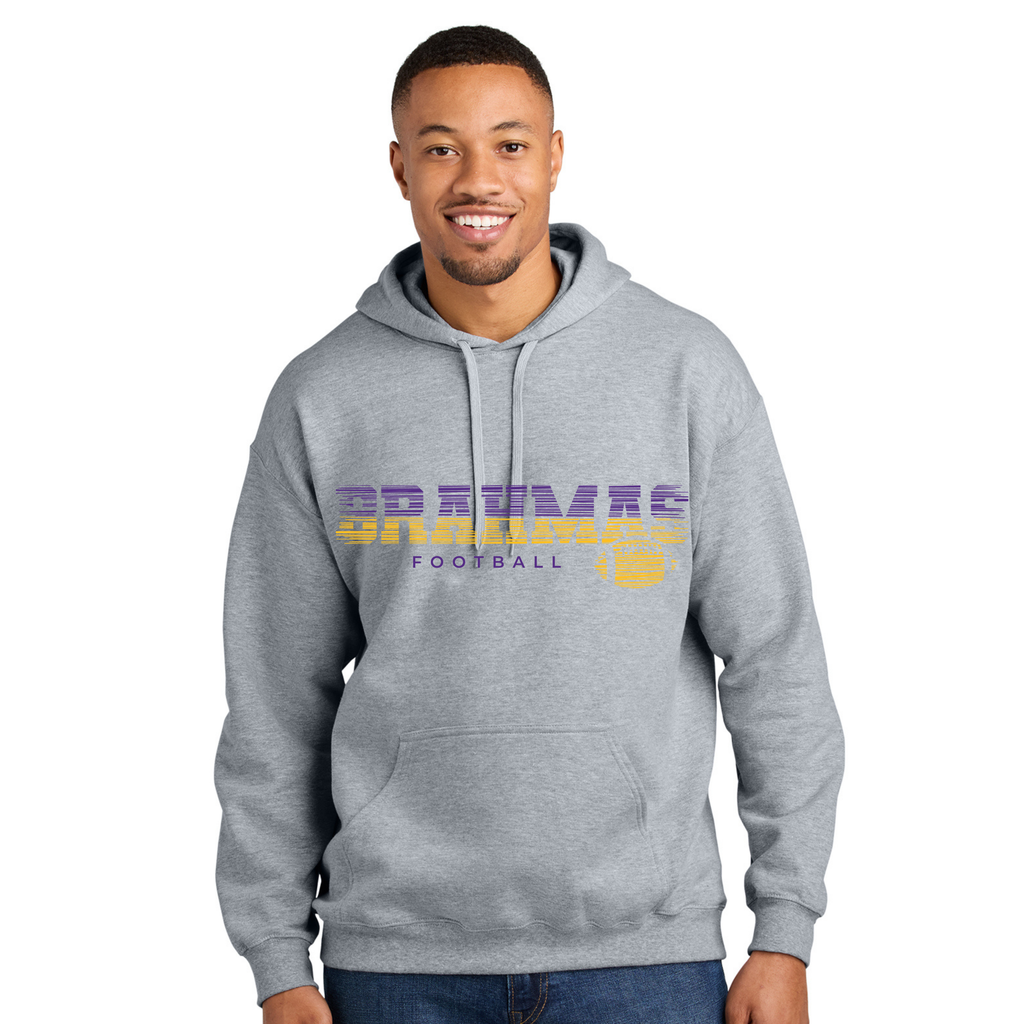 DB Football Lined D6 Unisex Hood Sweater