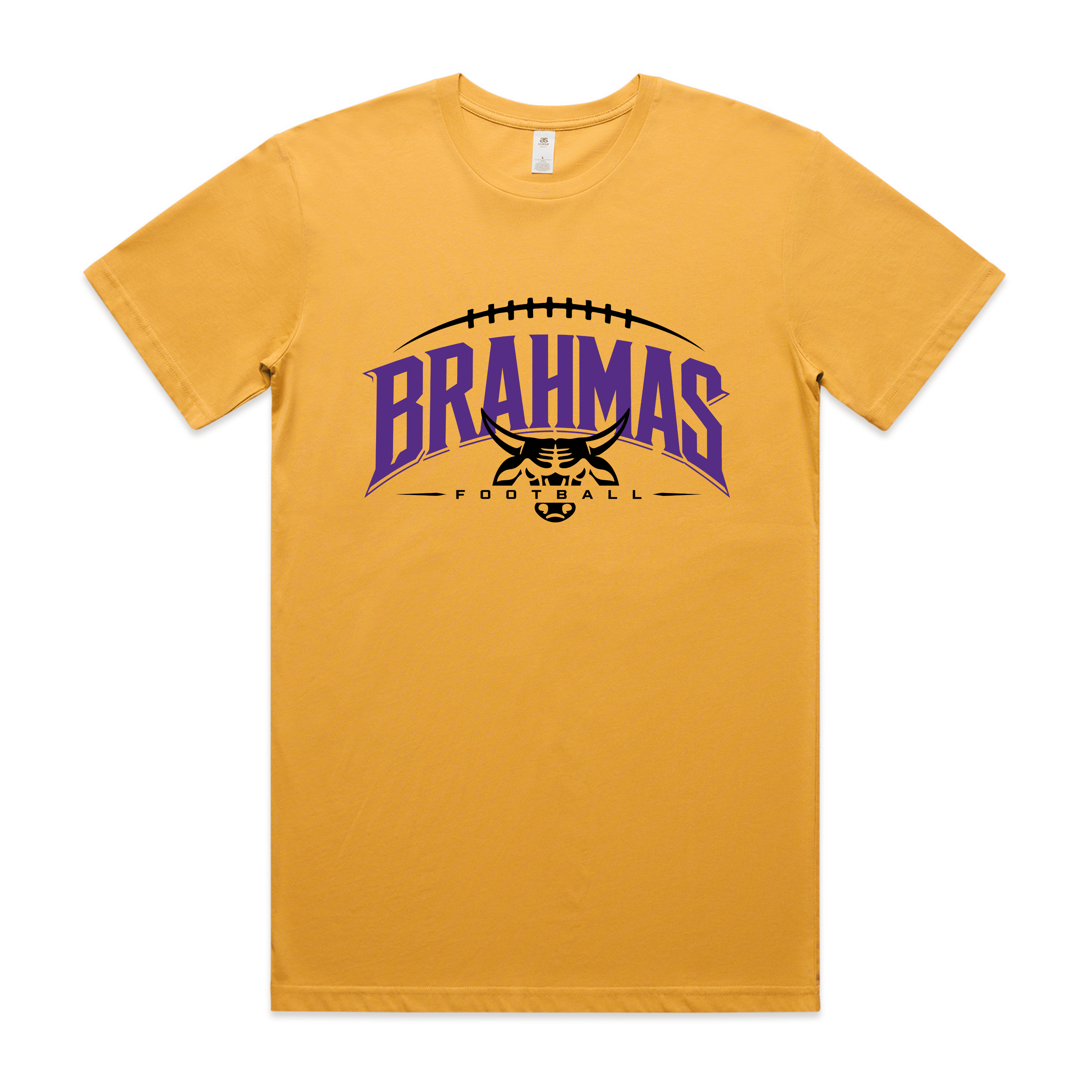 Brahmas football D7 Men's Tee