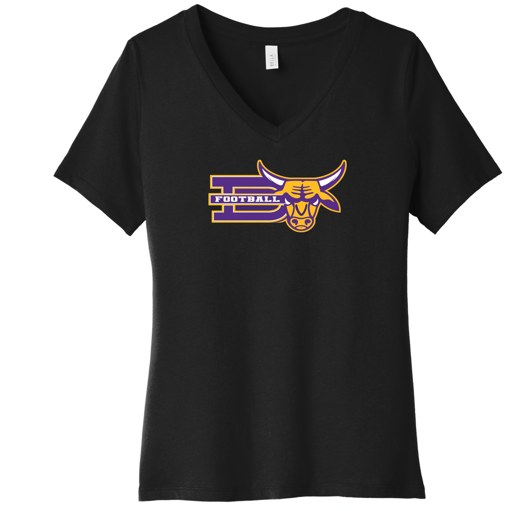 D Brahma Logo Women's V Neck Tee