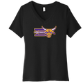 D Brahma Logo Women's V Neck Tee