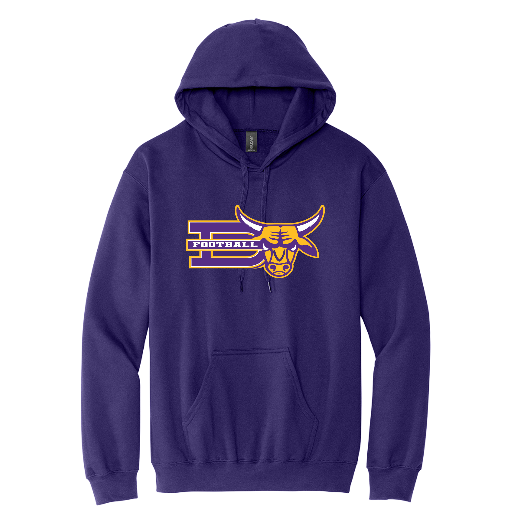 D Brahma Logo Unisex Hood Sweater