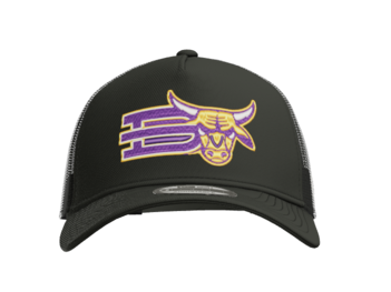 D Brahma Logo New Era Snapback Trucker Cap